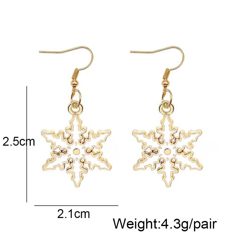 Wholesale Christmas Tree Santa Claus Bell Alloy Oil Drop Earrings ACC-ES-ChenY044