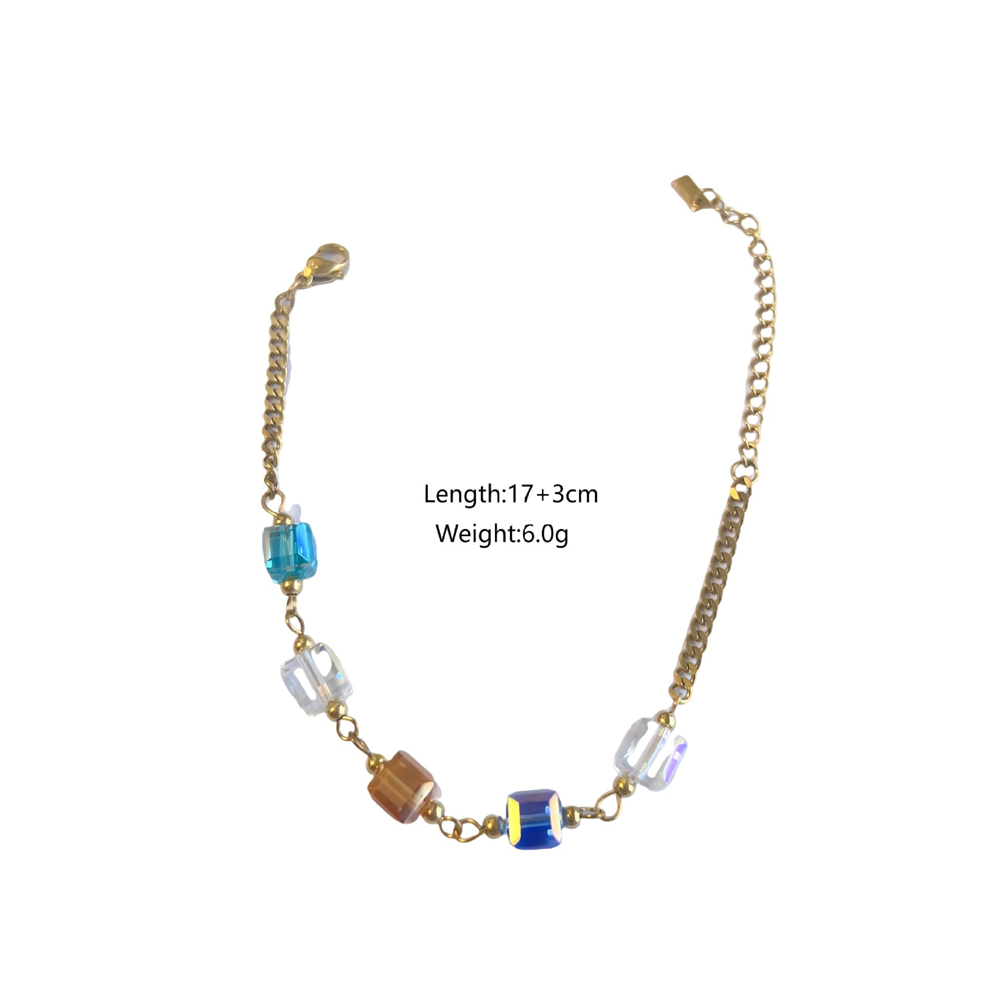 Wholesale Stainless steel natural crystal pearl element beaded necklace