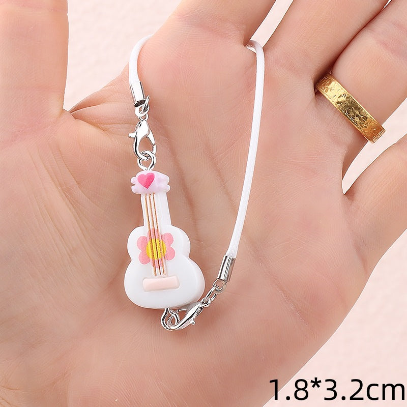 Wholesale Cute cartoon mini guitar doll accessories