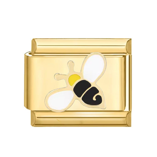 Wholesale  Italian Charm Bracelet 9mm DIY Cheers Leo Tombstone  Creative Stainless Steel Composable Bracelet