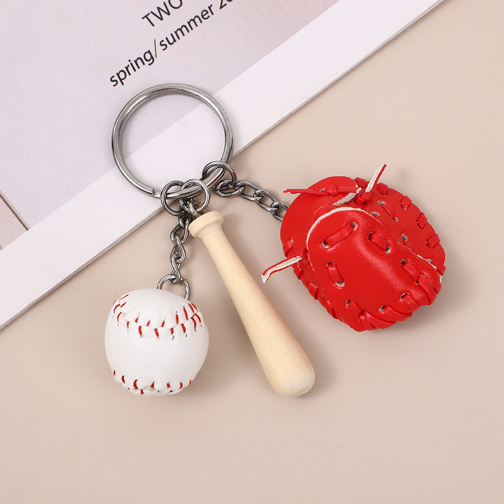 Wholesale  Creative Baseball Keychain