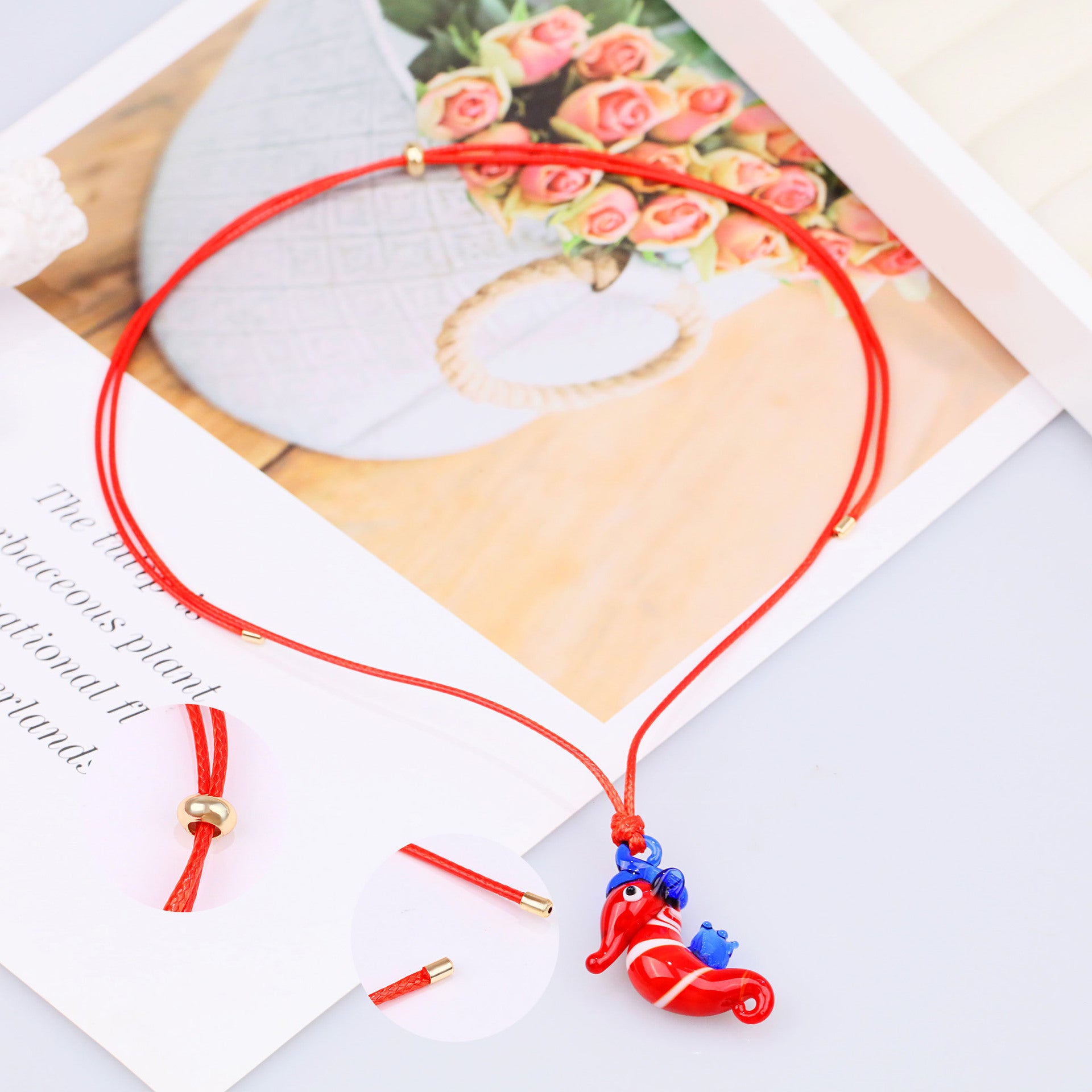 Wholesale  Tropical Fish Seahorse Walrus Dolphin Stretch Necklace