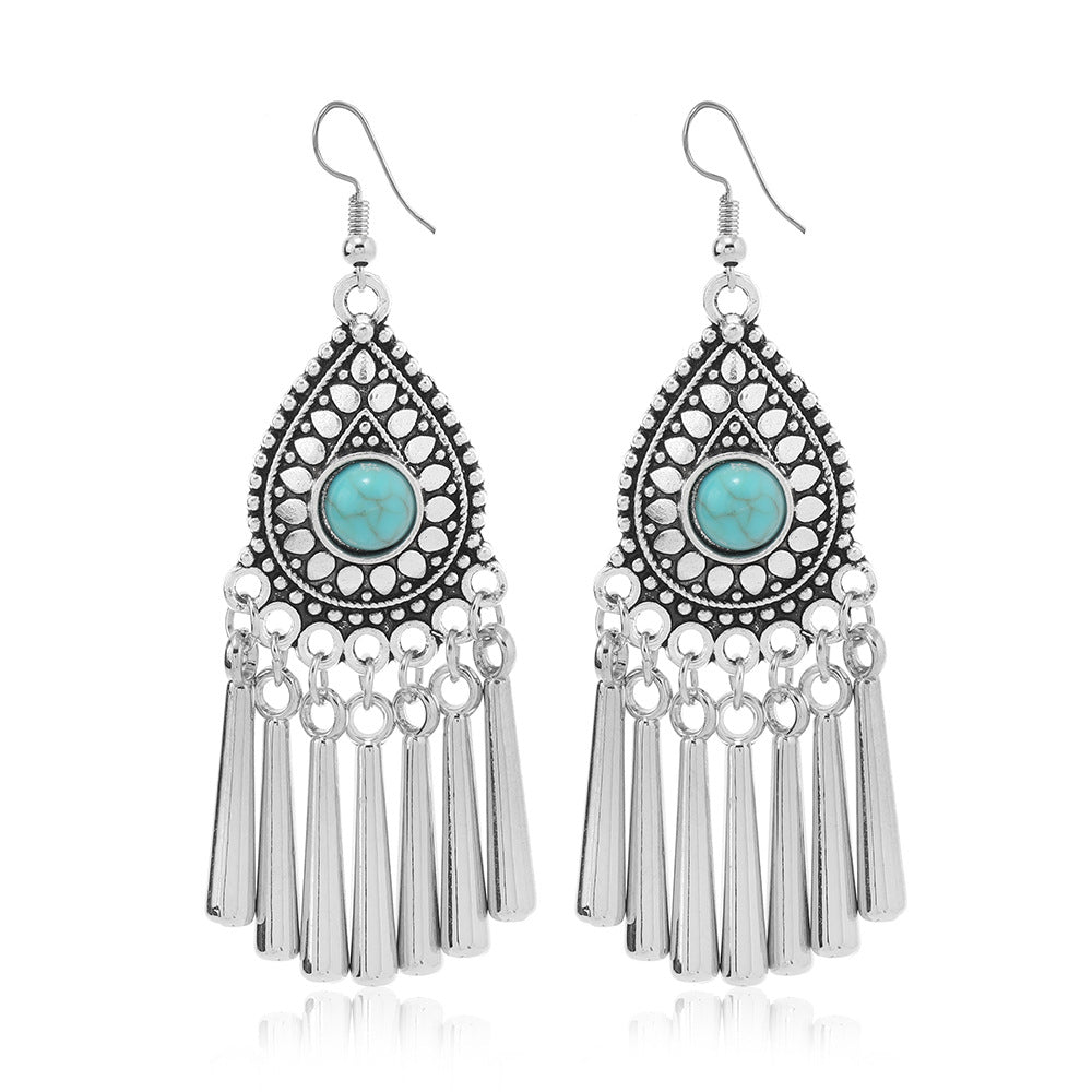 Wholesale  Bohemian Vintage Ethnic Style Earrings