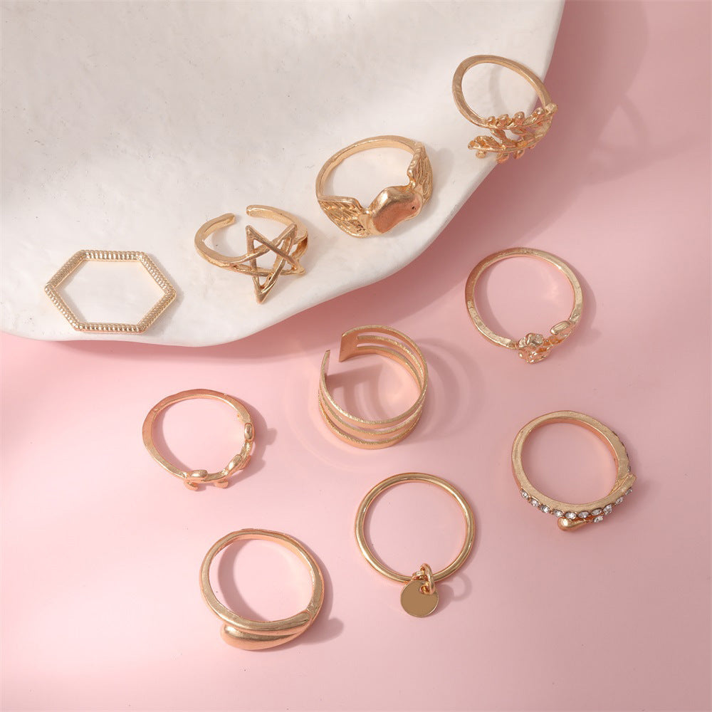 Wholesale Pink Diamond Row Ring Full Diamond Ring