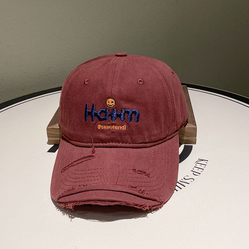 Wholesale Lettering embroidered baseball cap