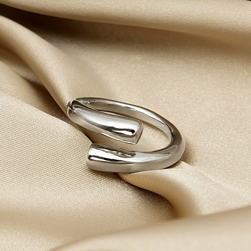 Wholesale Rhinestone Butterfly Cat Ear Zipper Alloy Ring ACC-RS-MDD002