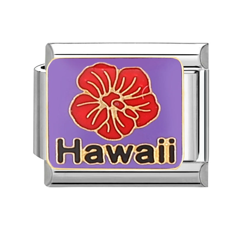 Wholesale Italian Charm Bracelet 9mm DIY Splicing Creative Stainless Steel Composable Bracelet