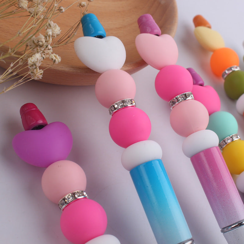 Wholesale creative color gradient plastic multi-functional ballpoint pen