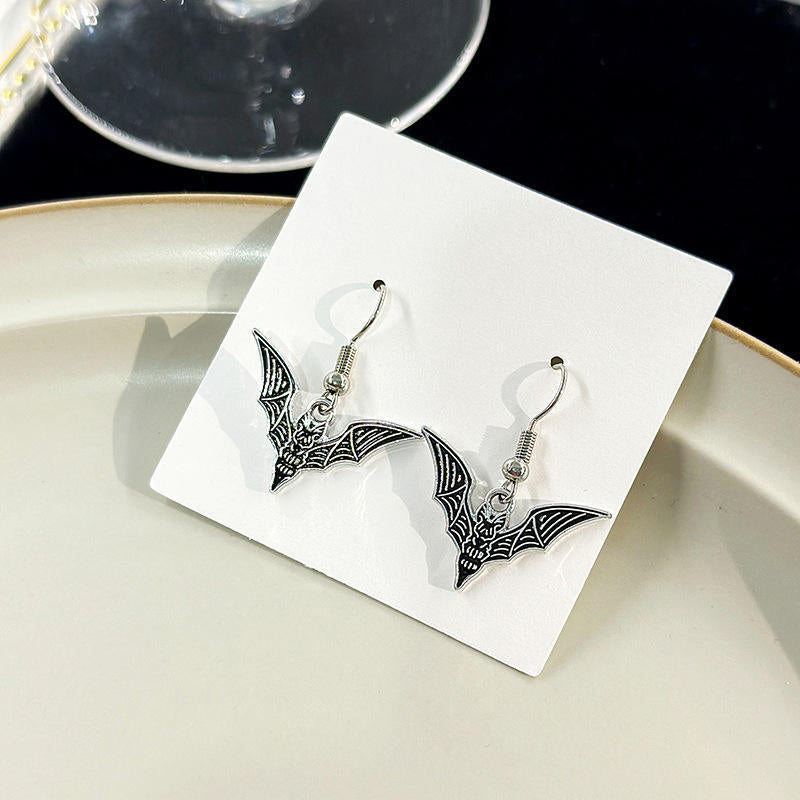 Wholesale Halloween Bat Alloy Earrings ACC-ES-MingXin003