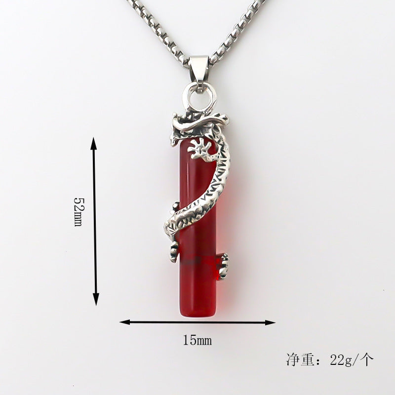 Wholesale  alloy pendant dragon necklace
