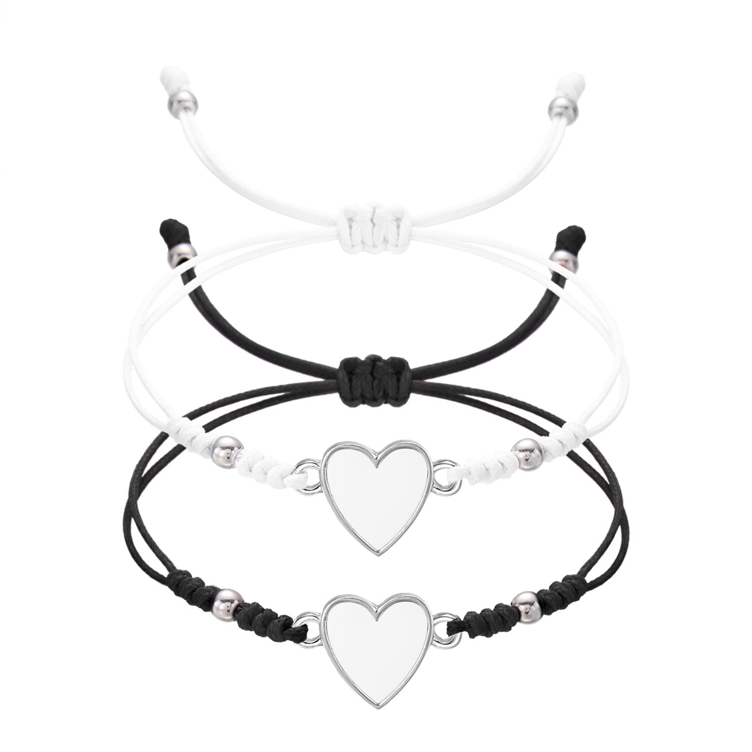Wholesale Luminous Heart-shaped Love Couple Bracelet