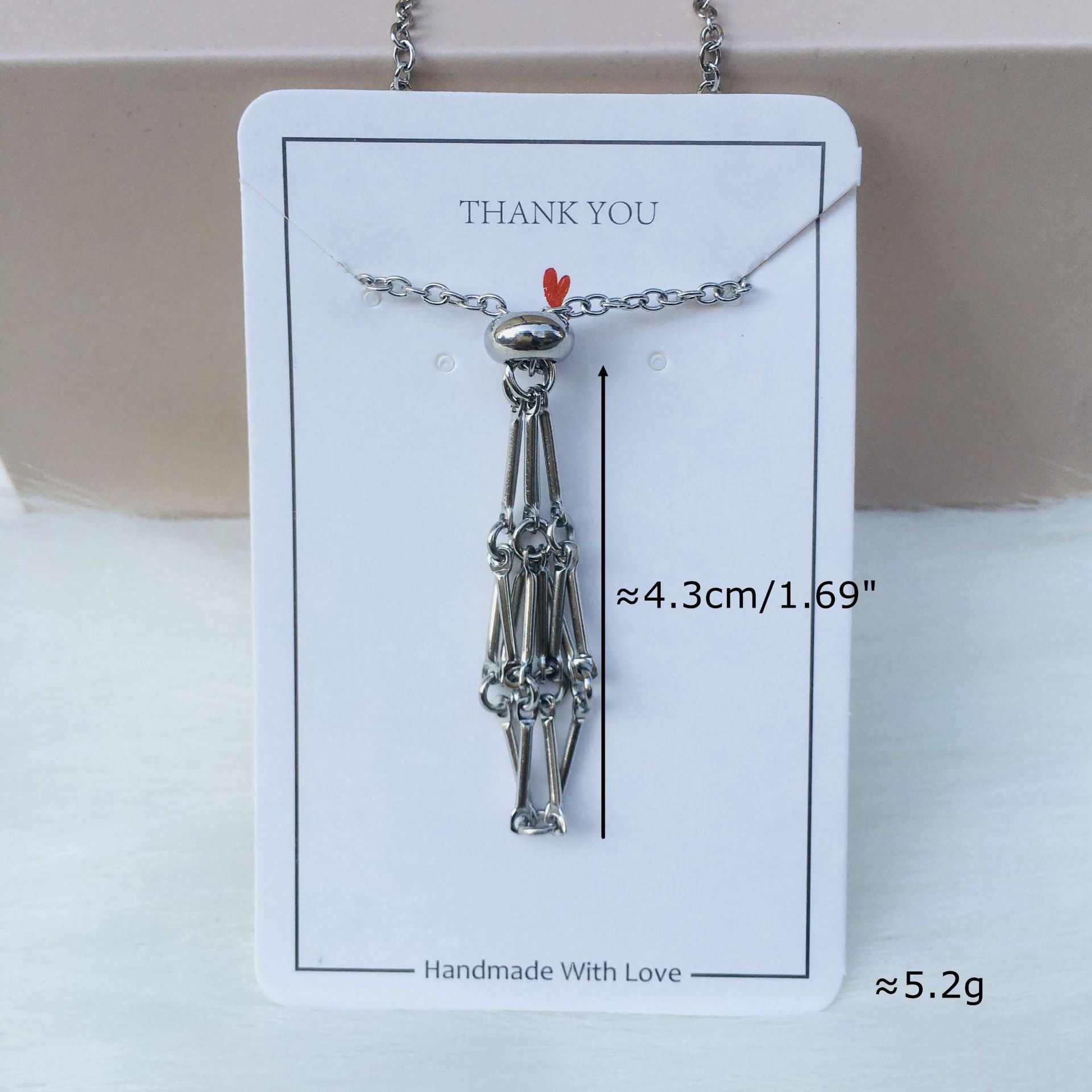 Wholesale Natural Crystal Raw Stone Net Pocket Metal Bamboo Necklace Crystal Mesh Bag ACC-NE-RongGuan008