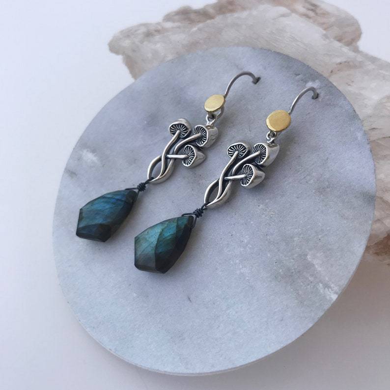 Wholesale Chic Vintage Mushroom Earrings for Women,  Alloy Jewelry Accessory Gift