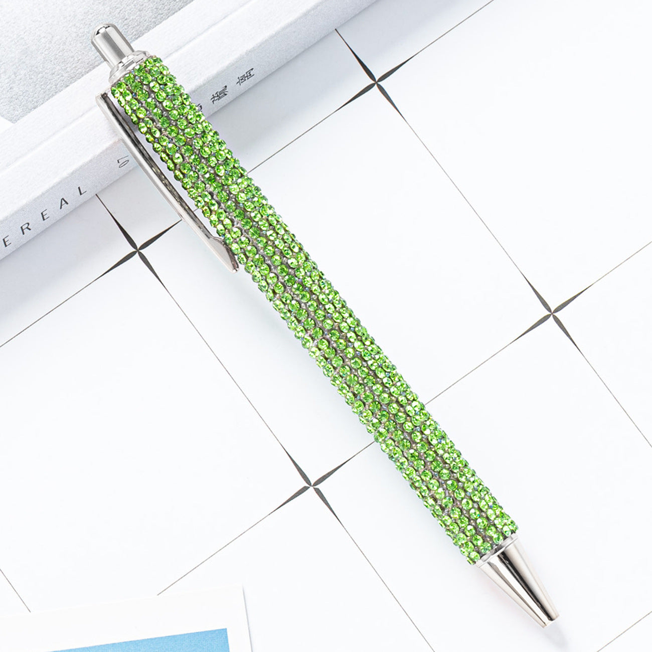 Wholesale Press Jump Pen Rhinestone Foreskin Press Pen ACC-PN-HuaHao016