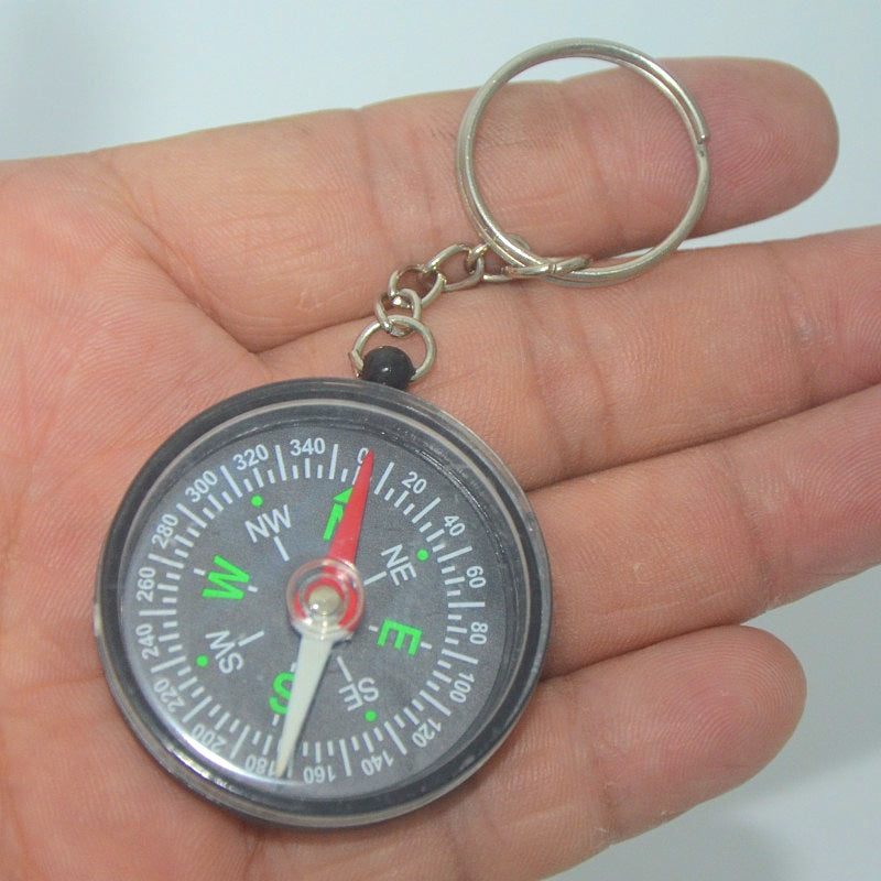 Wholesale Black Compass Keychain ACC-KC-KaBiao015