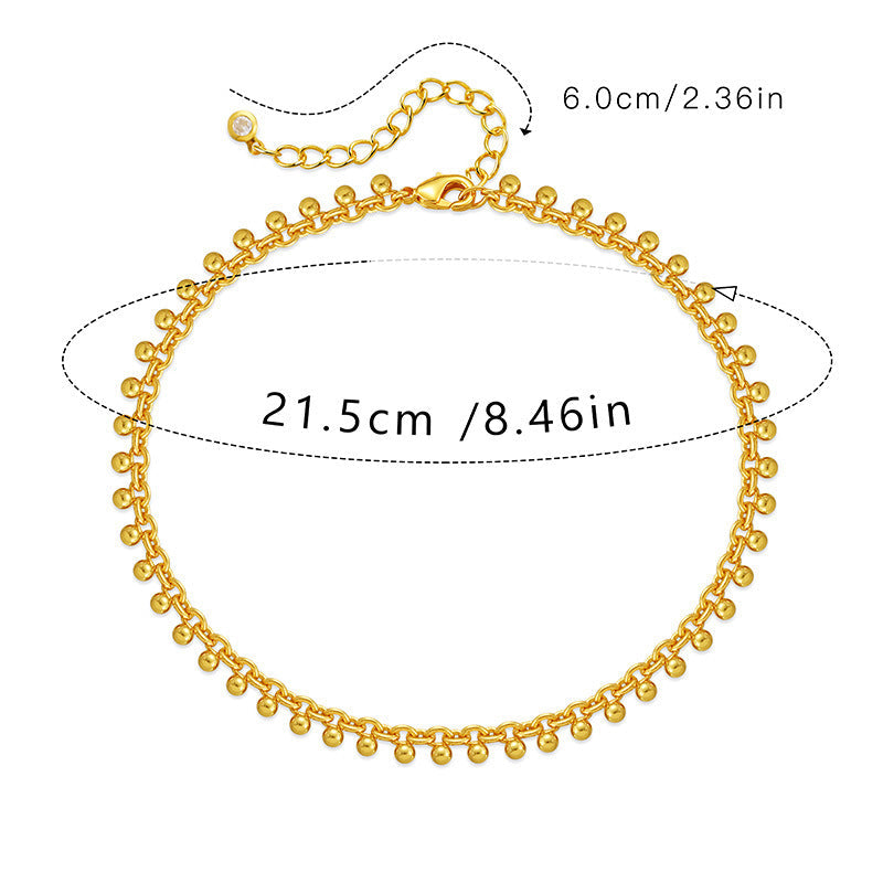 Wholesale electroplating thin chain colorful water-blocking stackable arrow butterfly anklet