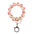 Wholesale  Creative DIY Valentine's Day Wooden Beads Beaded Bracelet Keychain