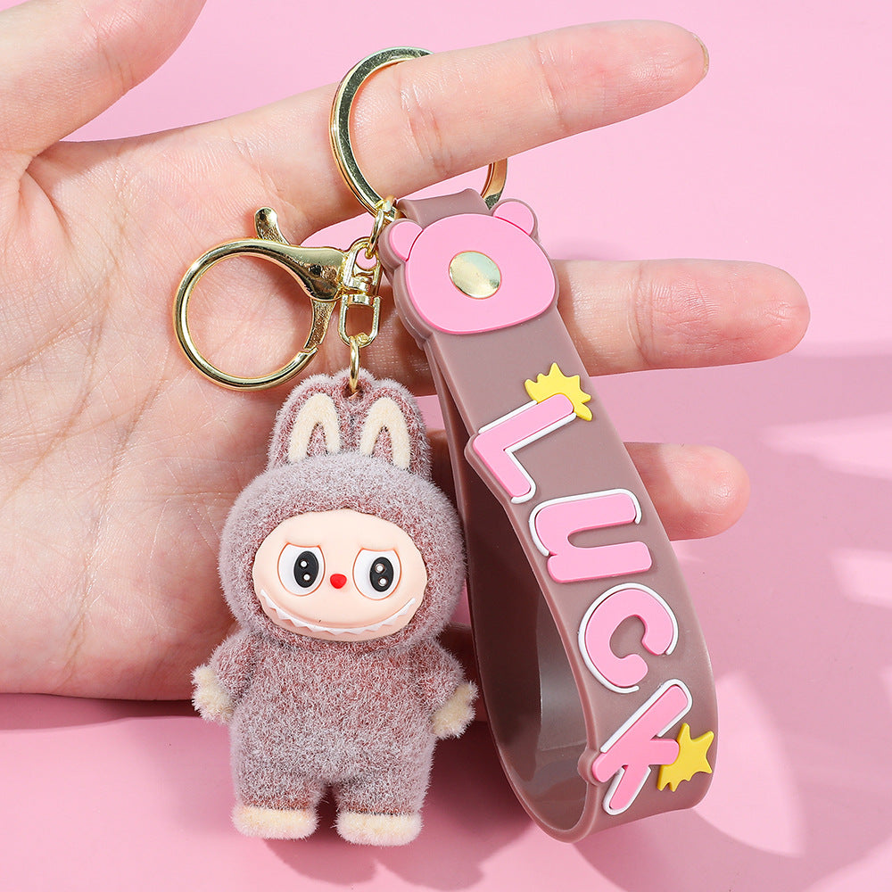 Wholesale Cute cartoon silicone keychain ACCVIP