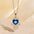 Wholesale Turkey Blue Eyes Devil Eye Pendant Titanium Steel Necklace