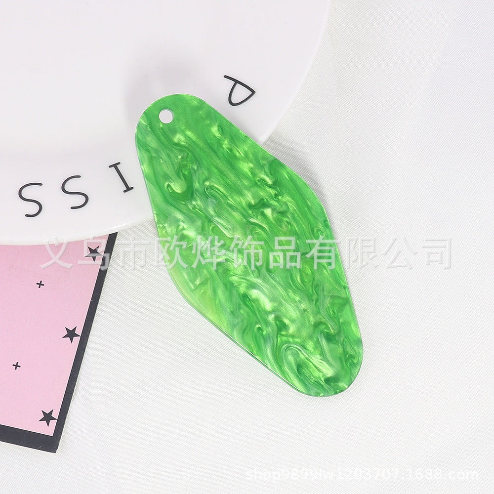 Wholesale 10PCS DIY Acrylic Letter Keychain/ Bookmark