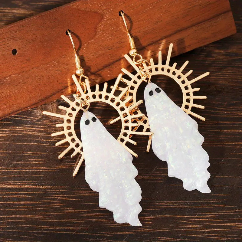 Boucles d'oreilles Halloween Ghost Halloween en gros