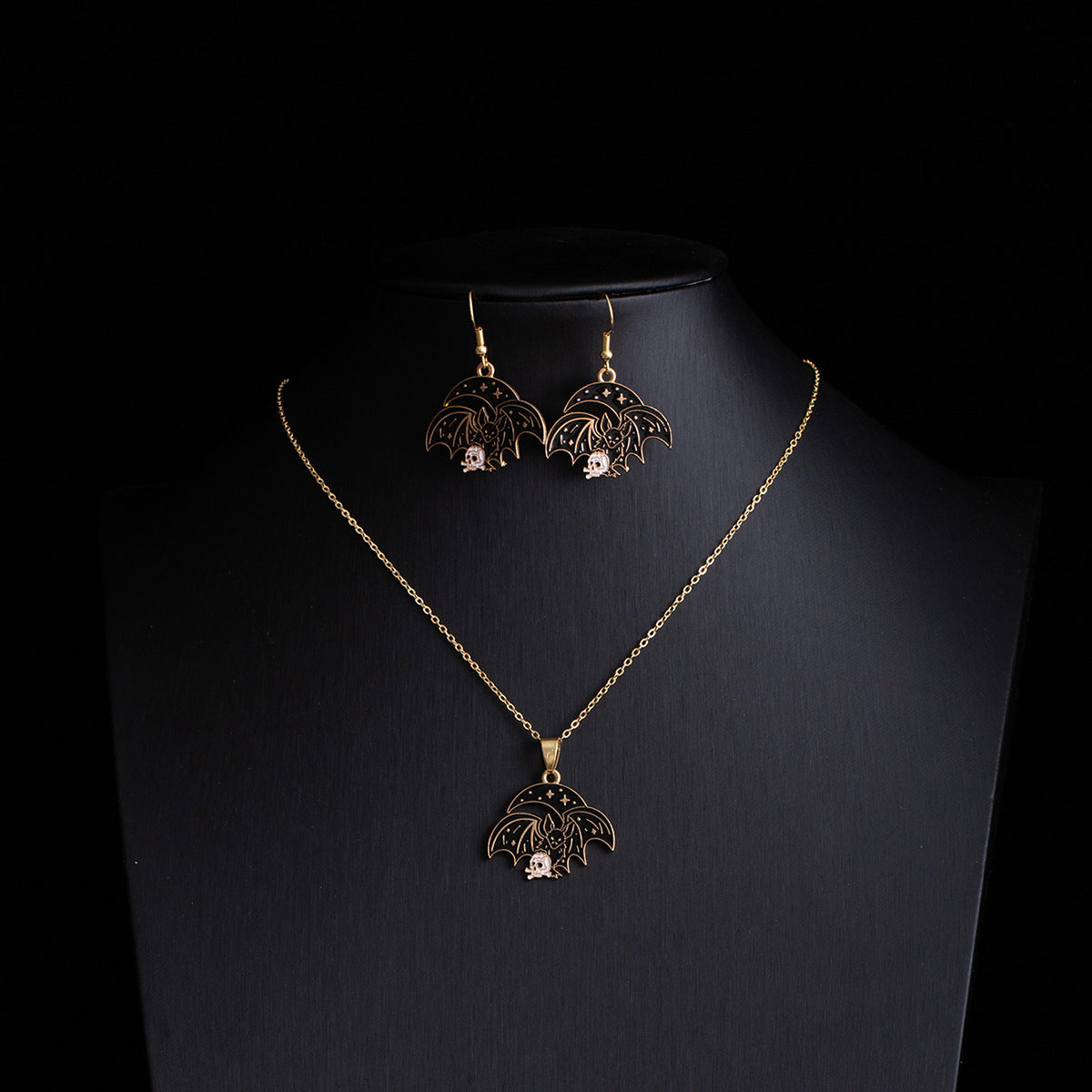 Wholesale Gothic  cartoon ghost earrings skull jewelry