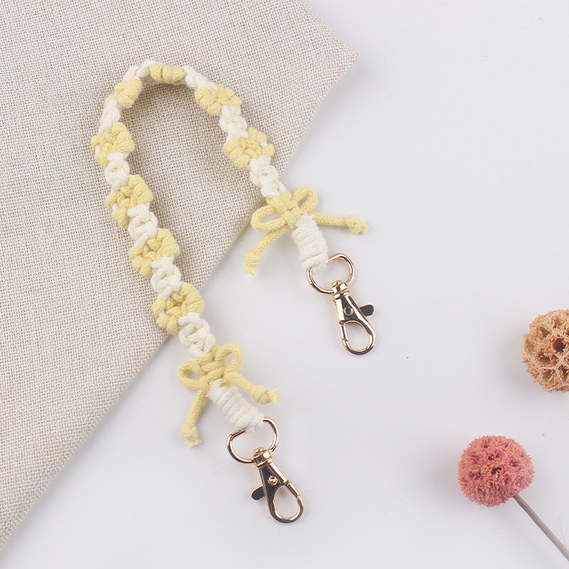 Wholesale  Creative Hand-woven Bow Pattern Water Cup Cup Set Cup Rope