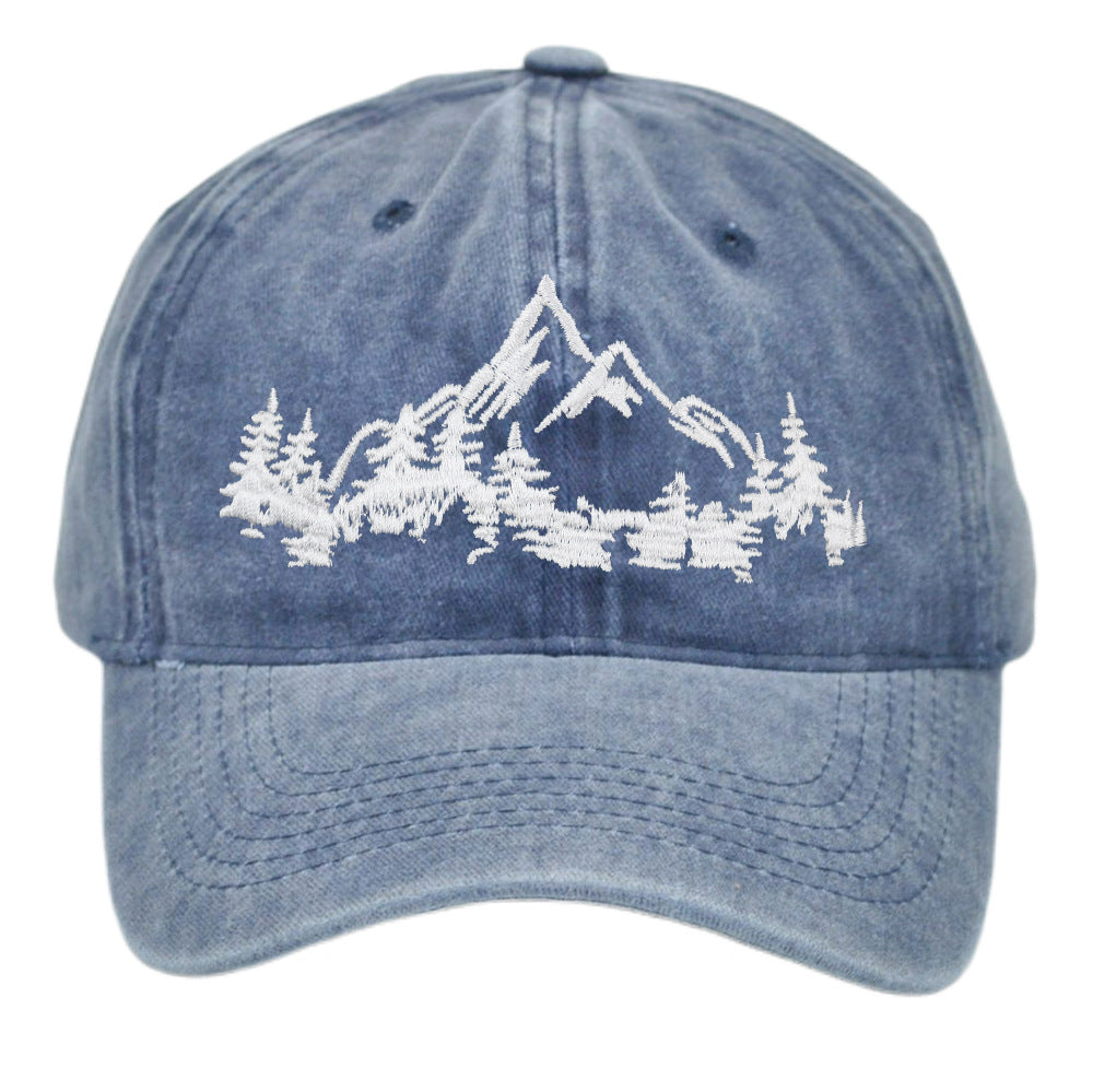Wholesale Embroidered Mountain Forest Baseball Cap Peaked Cap ACC-HT-PeiNi002
