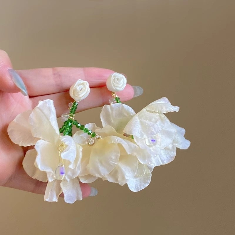 Wholesale Colorful flower earrings
