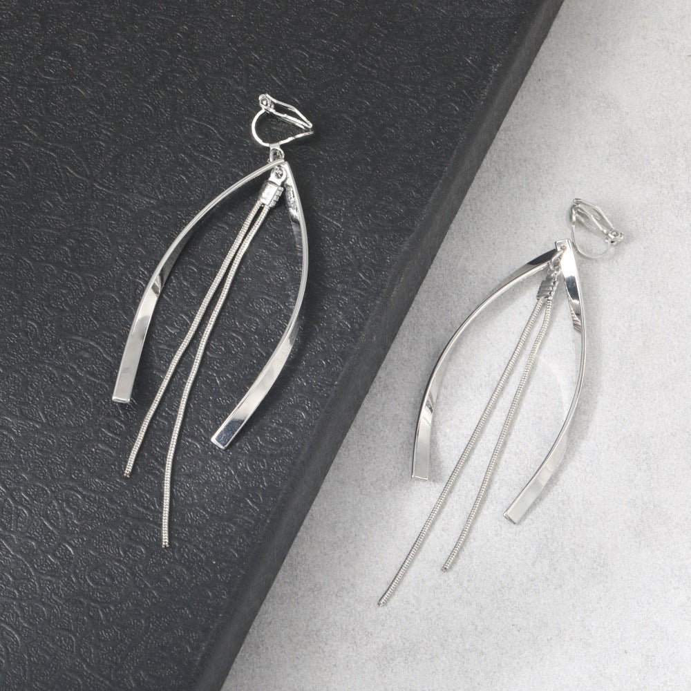 Wholesale tassel ear clip  earring