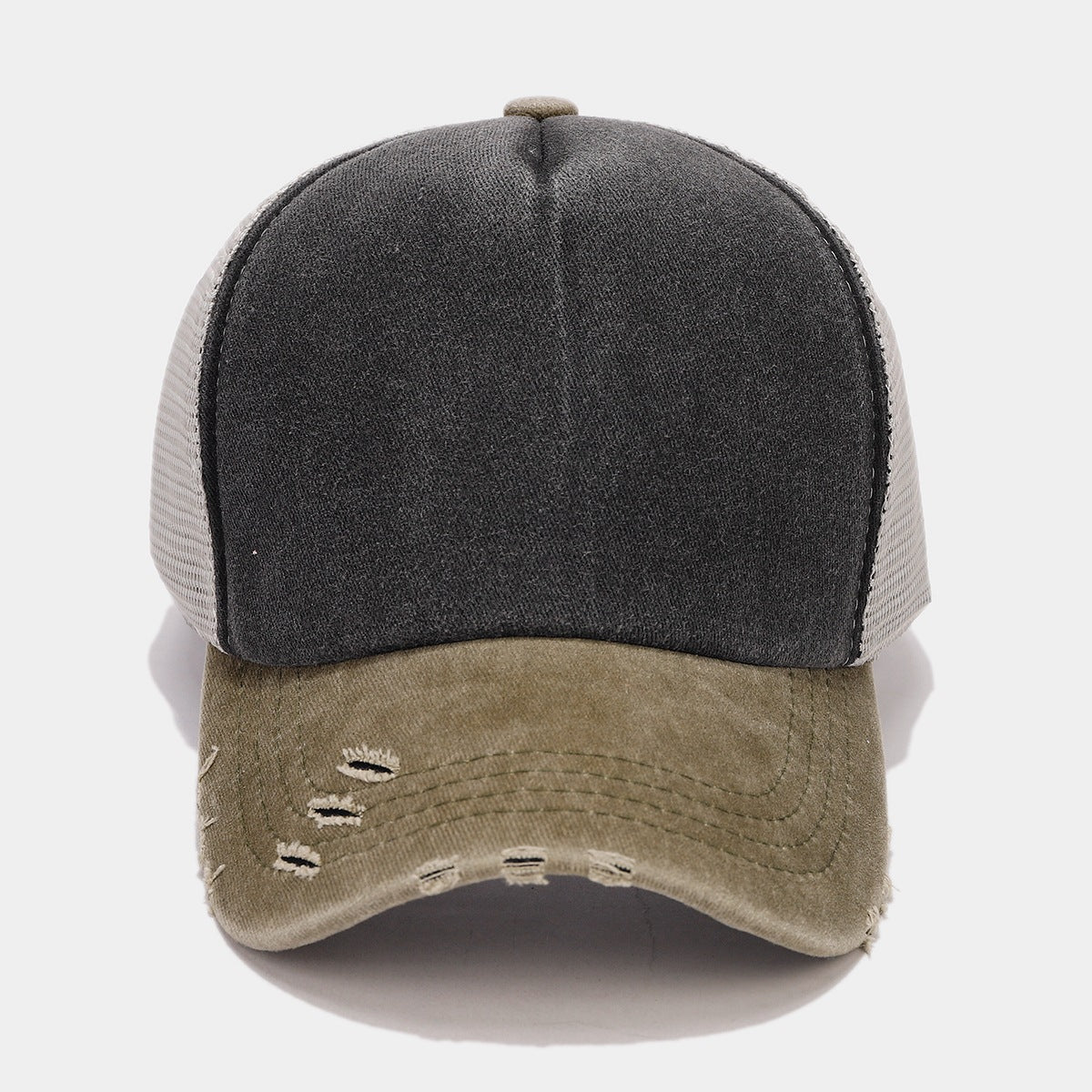 Wholesale Washed Distressed Trucker Hat Mesh Cap Baseball Cap ACC-HT-LvYi002