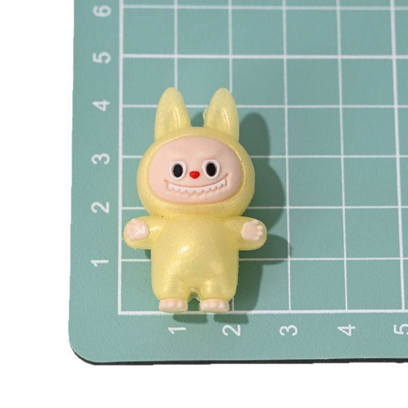 Wholesale 10pcs Rubber Cute Cartoon Beads DIY Bead Accessories