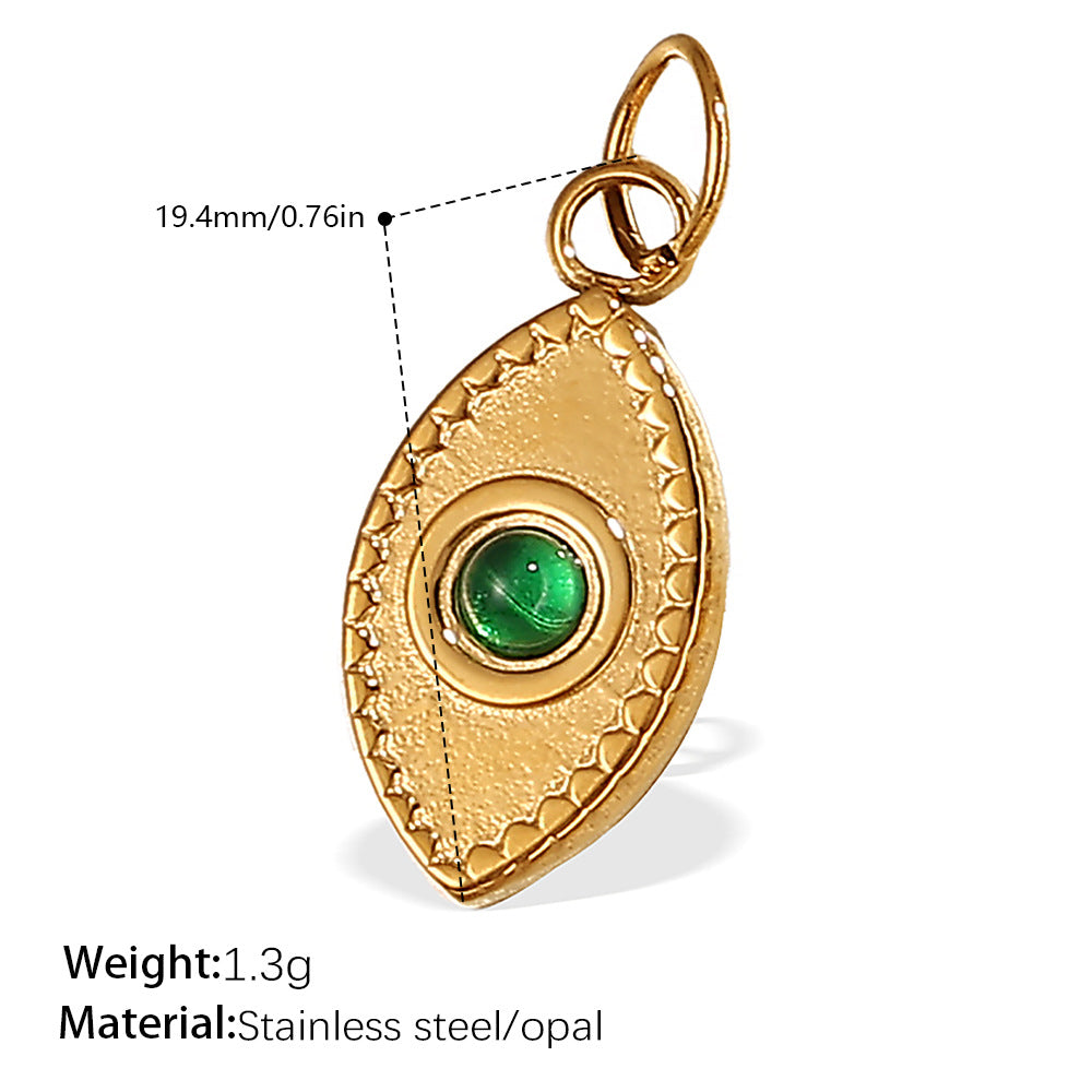 Wholesale DIY  Plated 18K Gold Palm Eye   Charms