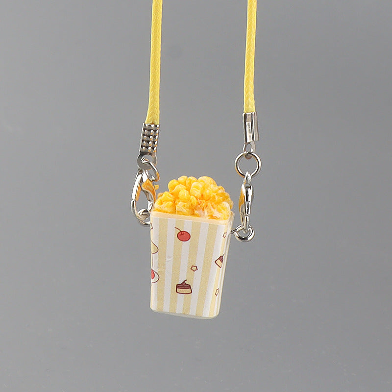 Wholesale Cute cartoon mini popcorn doll accessories