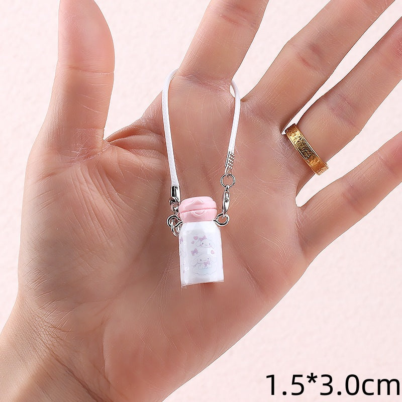 Wholesale Cute cartoon mini thermos cup doll accessories