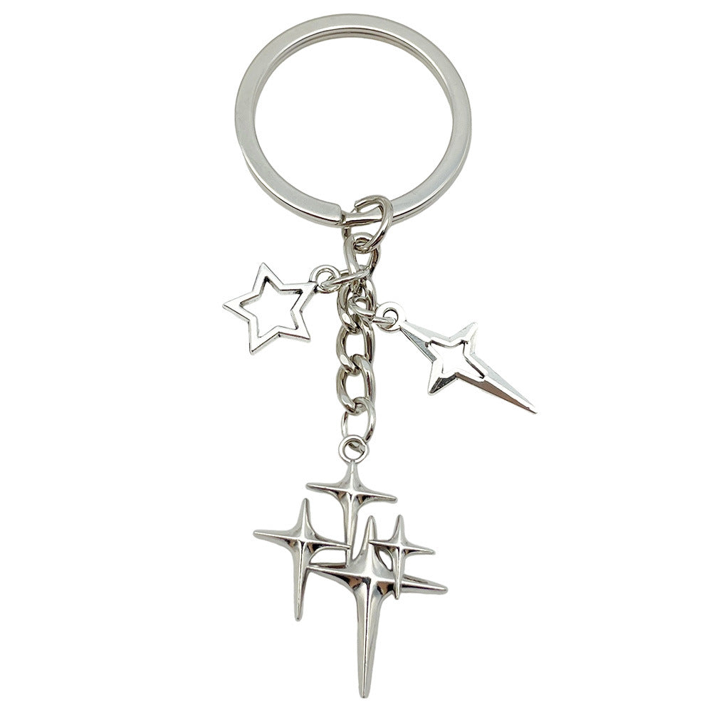 Wholesale Cross keychain metal keychain