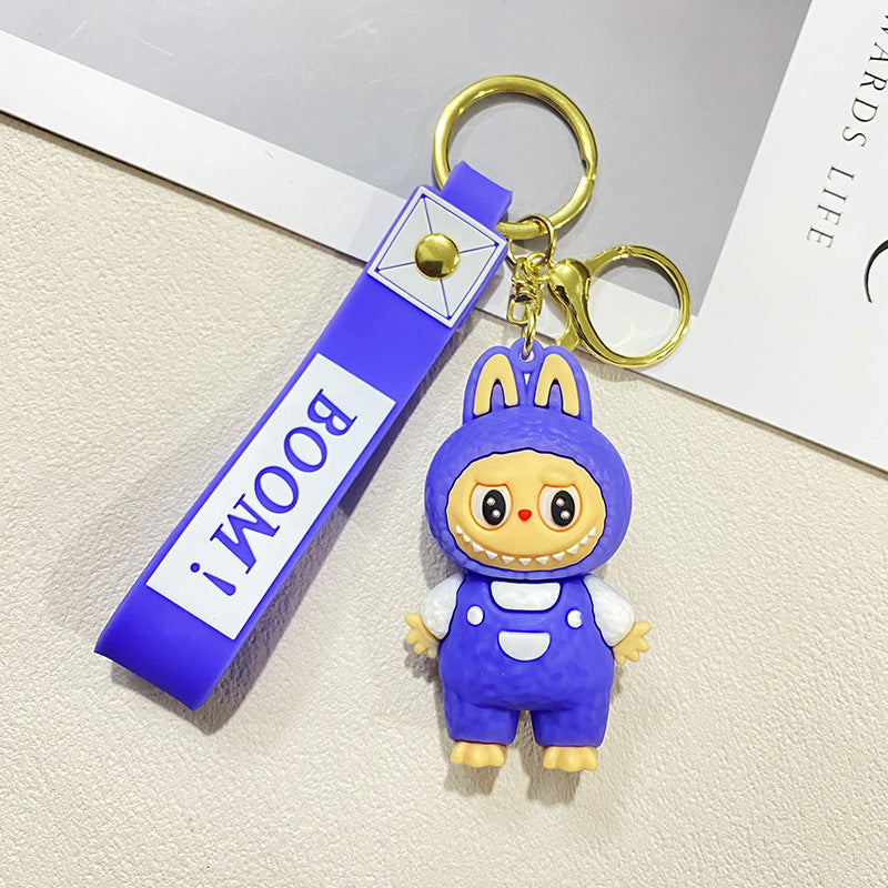 Wholesale Cute cartoon silicone keychain