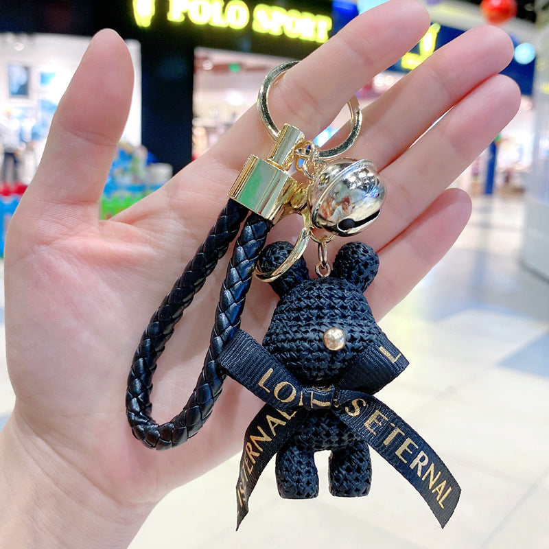 Wholesale Cartoon Cute Resin Wool Bear Keychains ACC-KC-Gongz015