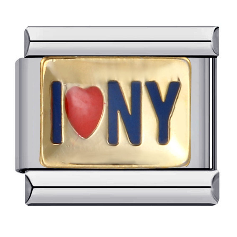 Wholesale  Italian Charm Bracelet Welded Gold Plated Oil Drop DIY ElasticStainless Steel Composable Bracelet