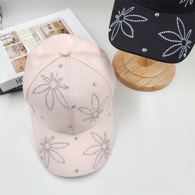 Wholesale Colored Diamond Peaked Baseball Cap ACC-HT-Daod003