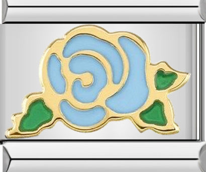 Wholesale 10pcs Italian Charm Bracelet 9mm DIY Splicing Flower Elements Stainless Steel Composable Bracelet