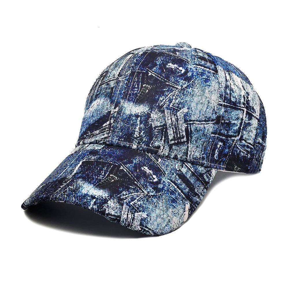Wholesale  Cowboy Baseball Cap Printed Hat Baseball Cap
