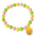 Wholesale  2pcs Back-To-School Season  Mixed Color Acrylic Ball Bead Bracelet