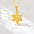 Wholesale Gold Snowflake Necklace