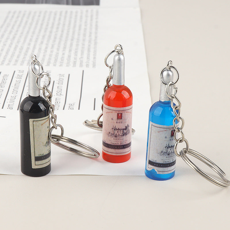 Wholesale  Wine Bottle Keychain