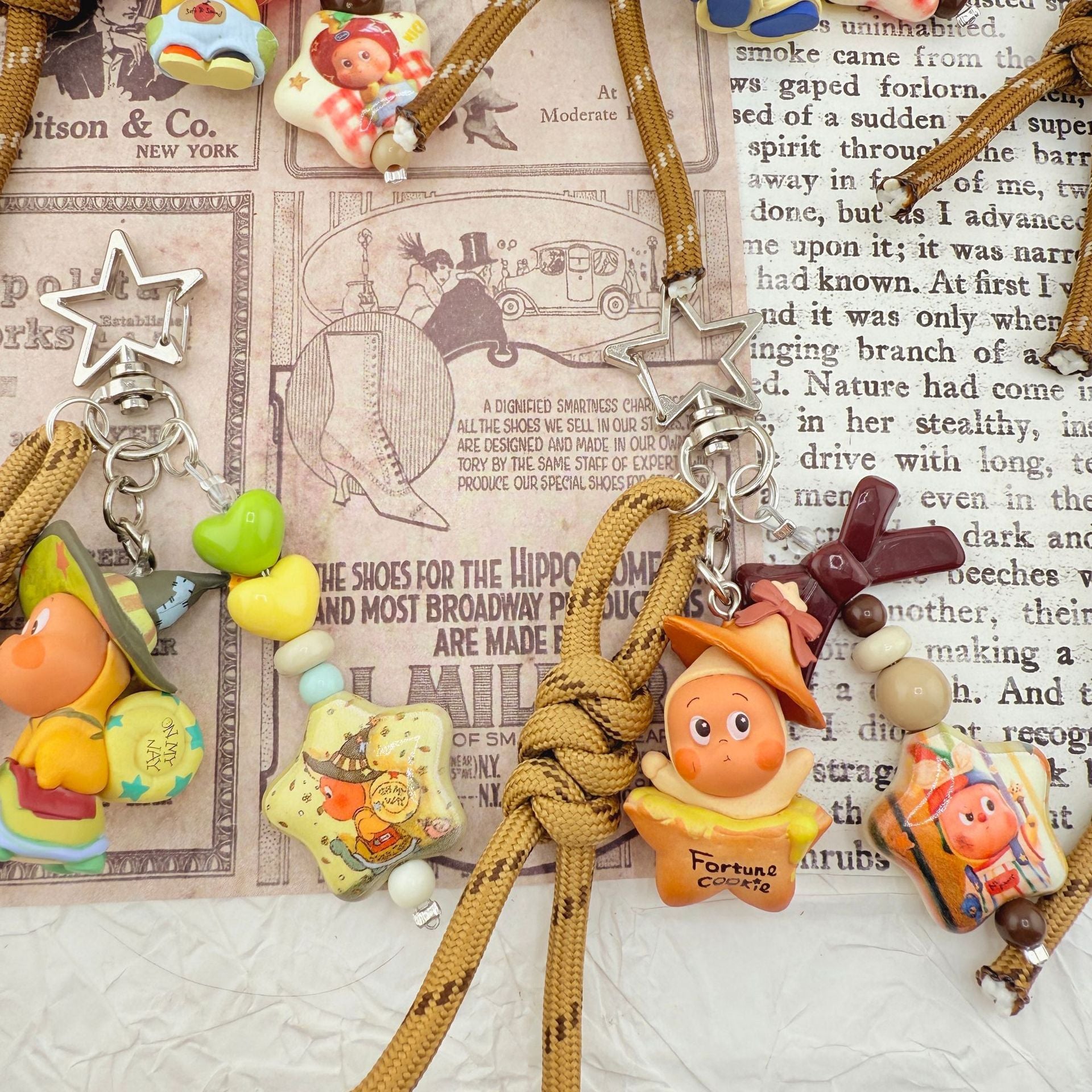 Wholesale  Star Man Cute  Pendant Keychain