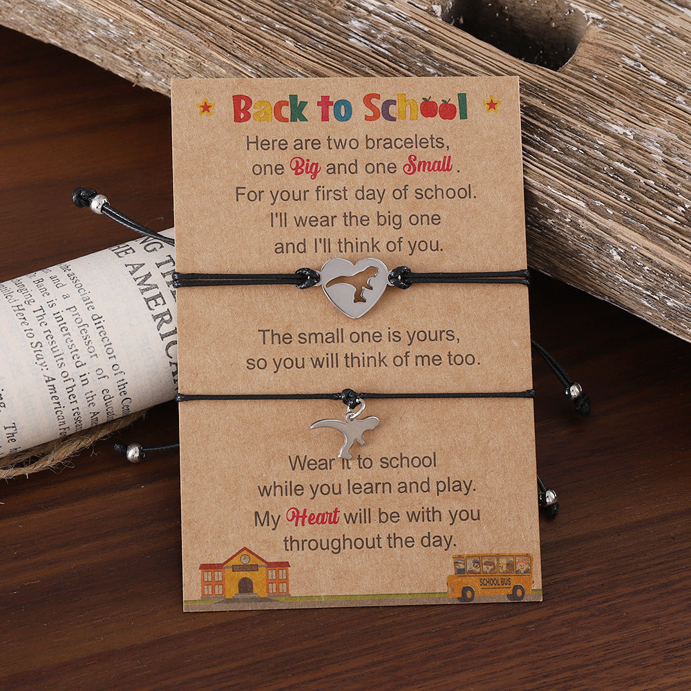 Wholesale Back to School Teacher's Day Love Braided Bracelet ACC-BT-zhiyu006