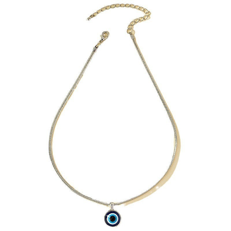 Wholesale  Simple Retro Devil's Eye Palm Necklace