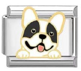 Wholesale Italian Charm Bracelet 9mm DIY Splicing Dog Series Stainless Steel Composable Bracelet