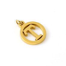 Wholesale Hollow letter Diy 26 English letter pendant